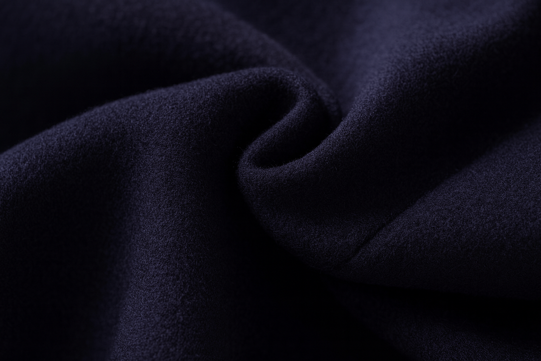 Gustavo | Wool Overcoat with Stand-Up Collar