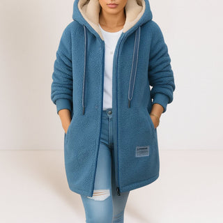 Olga | Hooded Fleece Jacket
