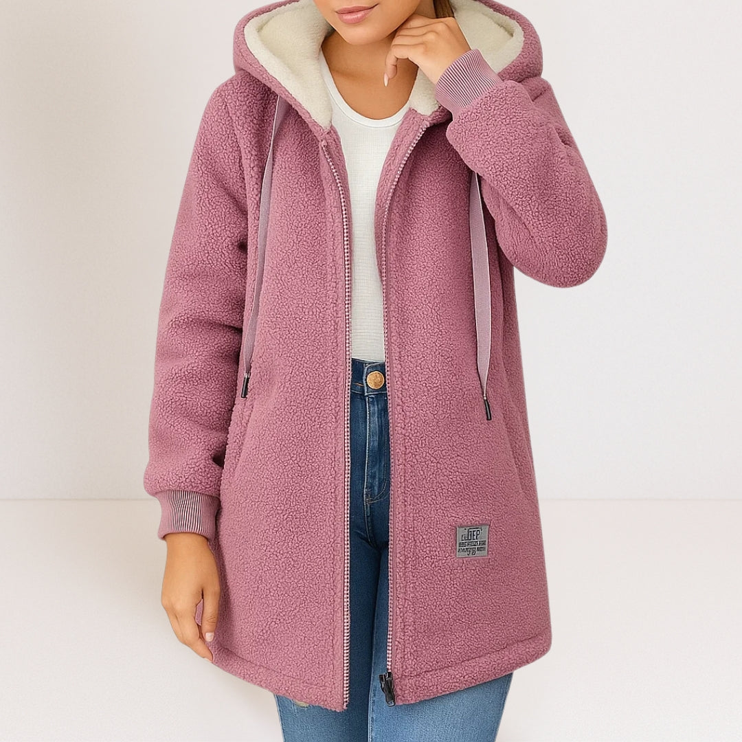 Olga | Hooded Fleece Jacket