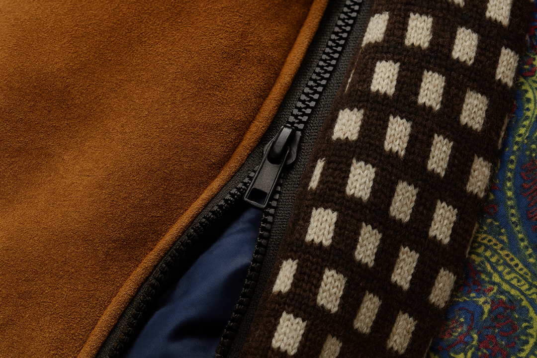 Gustavo | Wool Overcoat with Stand-Up Collar
