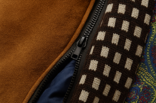 Gustavo | Wool Overcoat with Stand-Up Collar