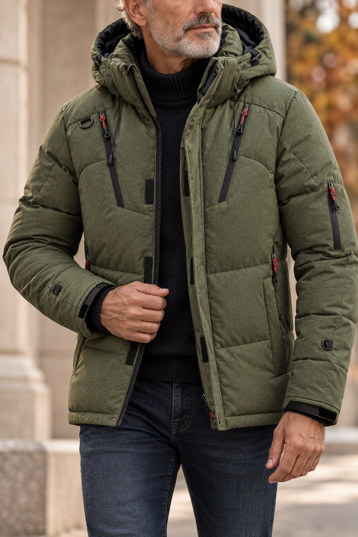 Alpine | Men's Hooded Winter Jacket