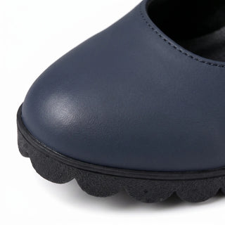 Mary Jane | Shoes with Crossover Straps, Block Heels & Treaded Soles