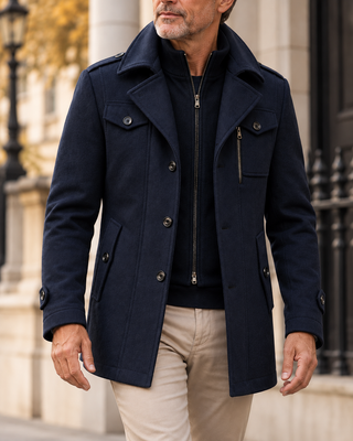 Hugo | Double Collar Coat